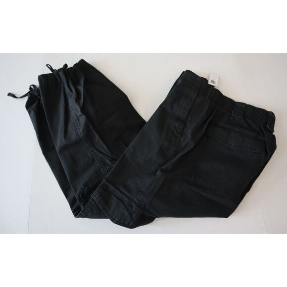 Old Navy 655166-021 Women's Sz M Black High-Waisted Balloon Cargo Pants - Picture 12 of 13